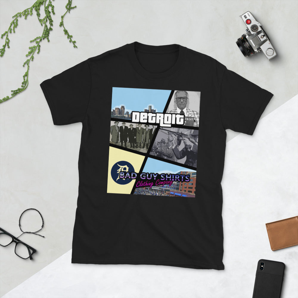 DETROIT GTA inspired shirtShort-Sleeve Unisex T-Shirt